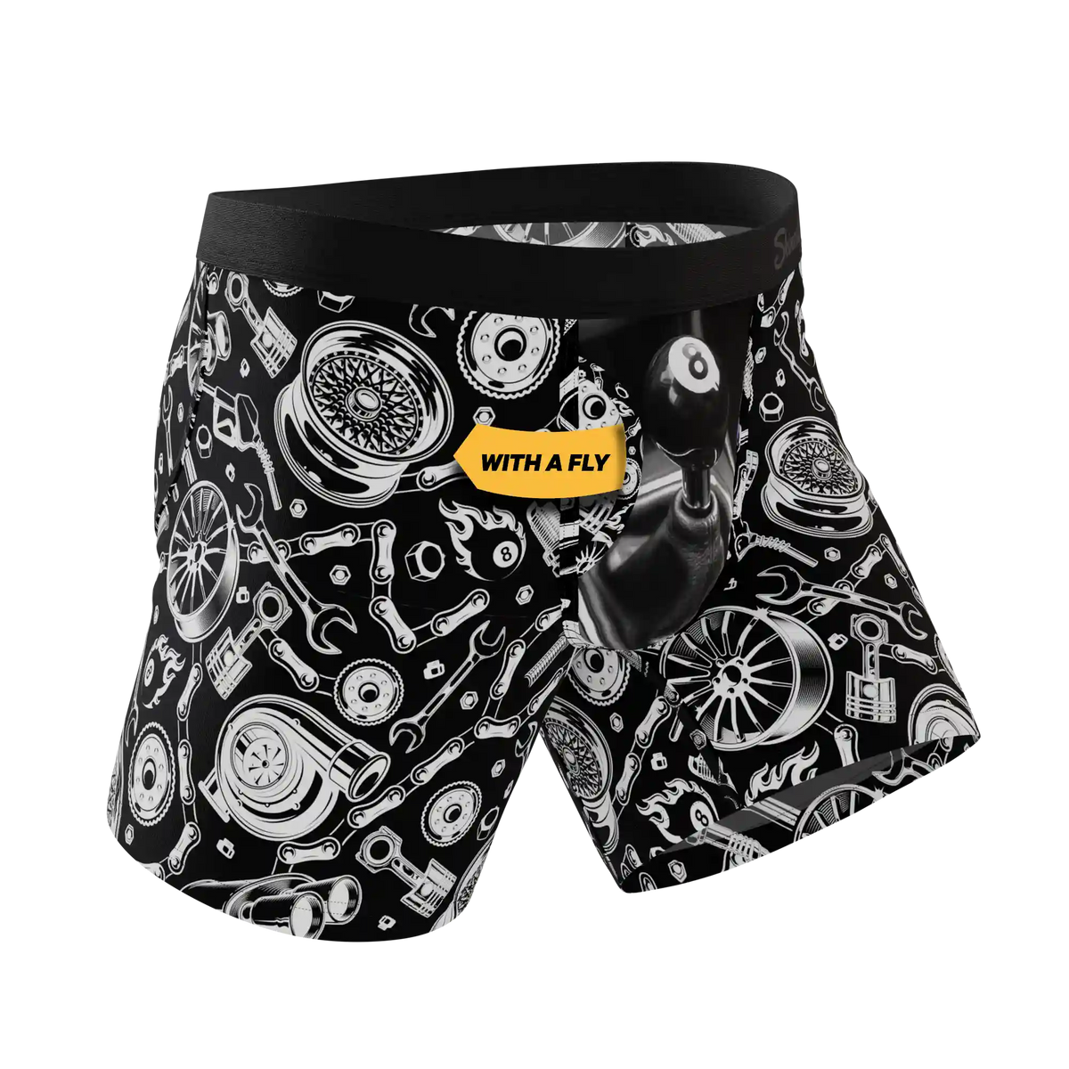 The Checkered Past | Ball Hammock® Pouch Boxer Briefs with Fly 3 Pack