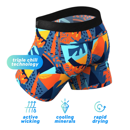 The Hummingbird | Abstract paradICE™ Cooling Ball Hammock® Underwear
