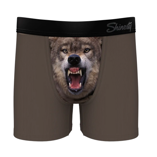 The Grey's Growl | Wolf Youth Boxer Briefs