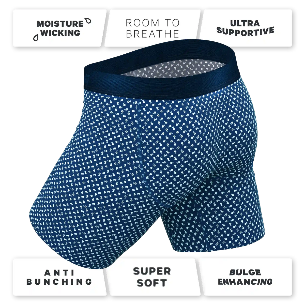 The Good Old Daisies | Flower Ball Hammock® Boxer - Long Leg