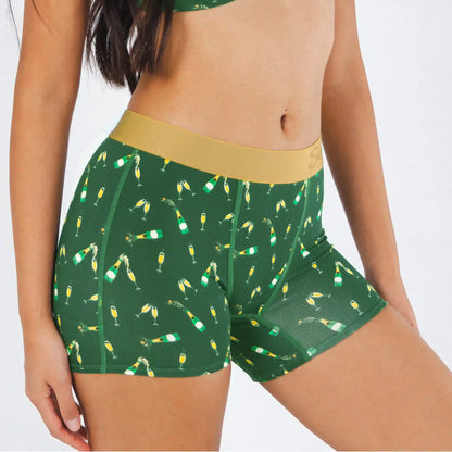 The Champagne Showers | New Years Women’s Boxers