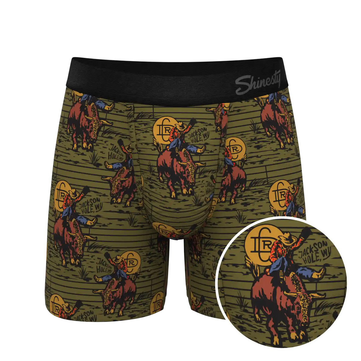 The 1912 | Western Shinesty x Diamond Cross Ranch Ball Hammock® Pouch Underwear