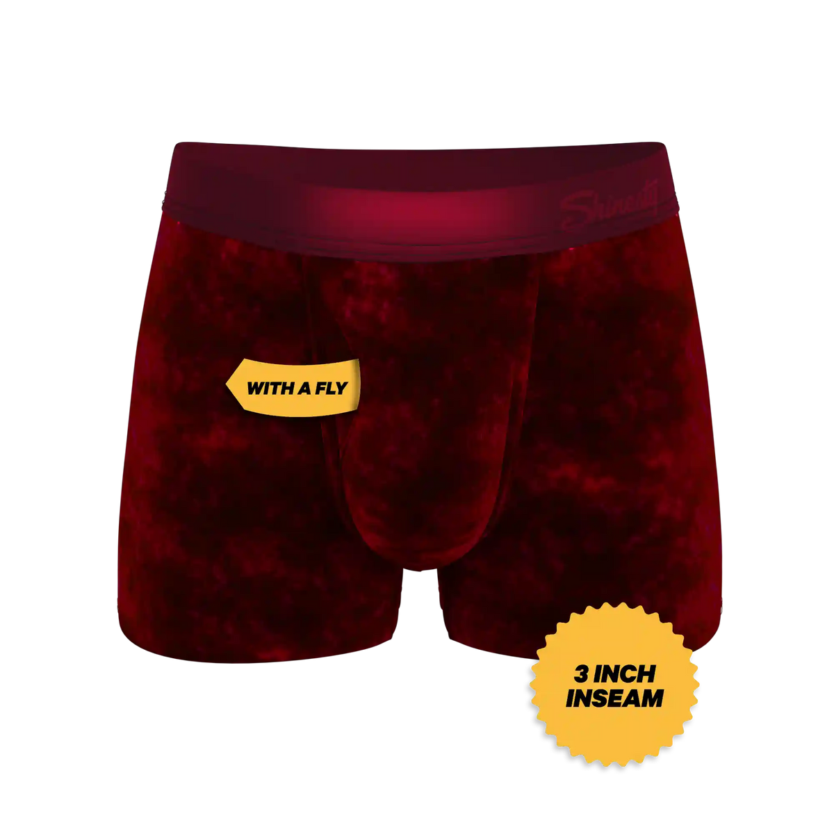 The Serenade | Red Velvet Velvet Trunk Underwear