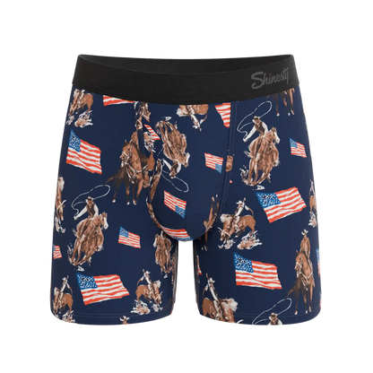 The Bootstraps & Chaps | Americana Cowboy Ball Hammock® Magnum Big Pouch Underwear