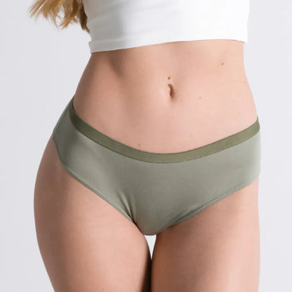 The Manzanilla | Olive Green Cheeky Underwear