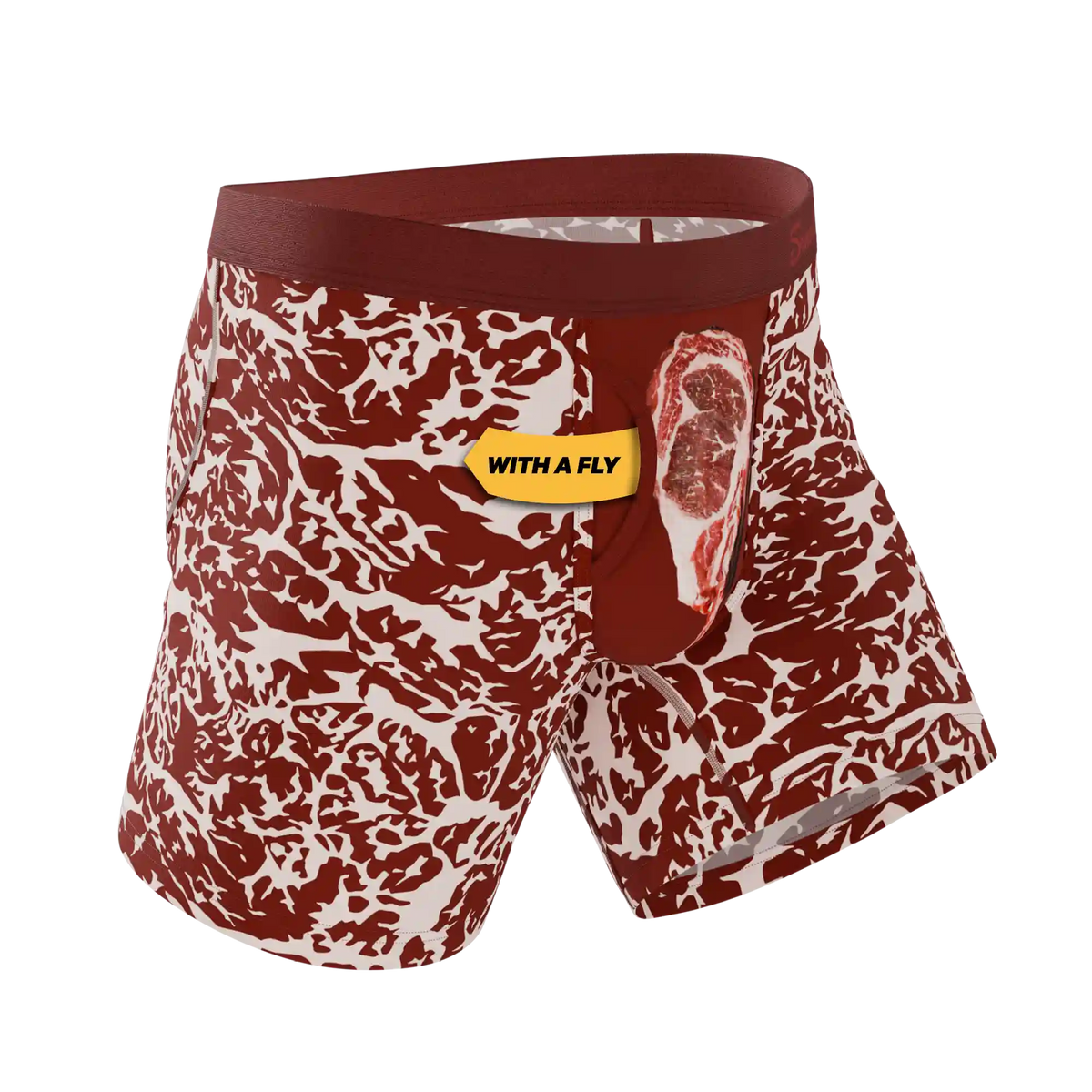 The Tomahawk | Marbled Meat Ball Hammock® Pouch Underwear With Fly