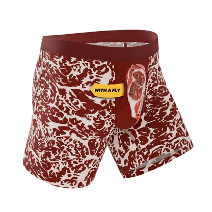 The Tomahawk | Marbled Meat Ball Hammock® Pouch Underwear With Fly