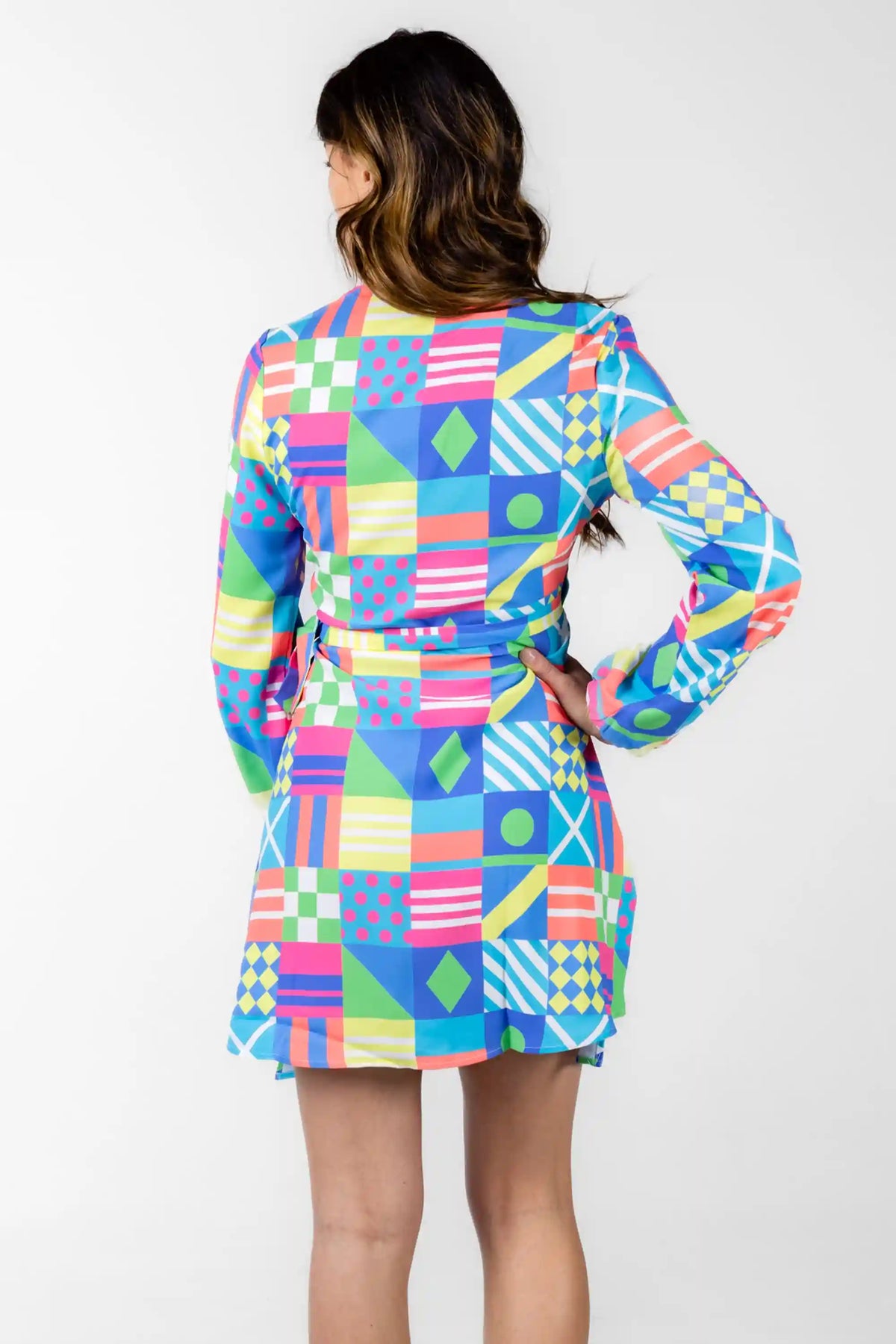 The Secretariat | Derby Flag Wrap Dress