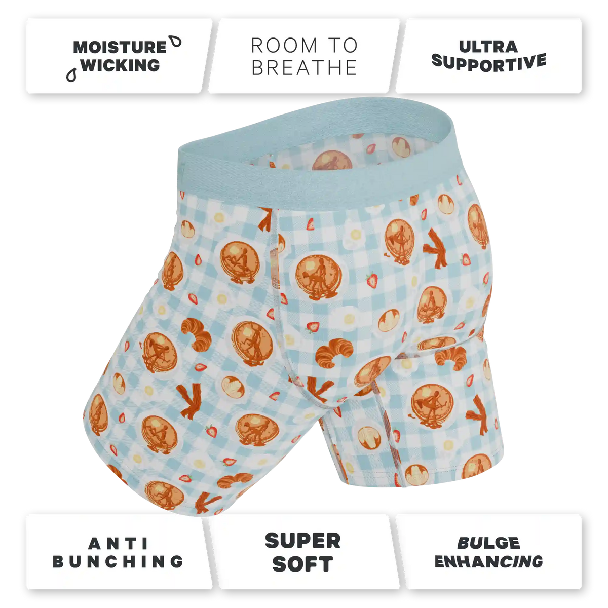 The Good Moaning | Naughty Breakfast Ball Hammock® Boxer - Long Leg