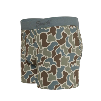The Blender | Grey Duck Camo Youth Boxer Briefs