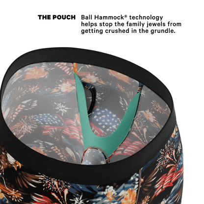The Declaration | Americana Eagles Ball Hammock® Boxer - Long Leg