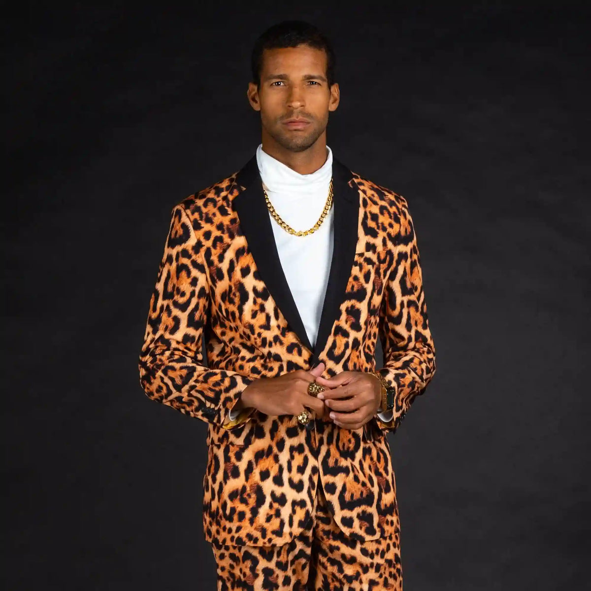 The Fastest Finishers | Leopard Print Suit