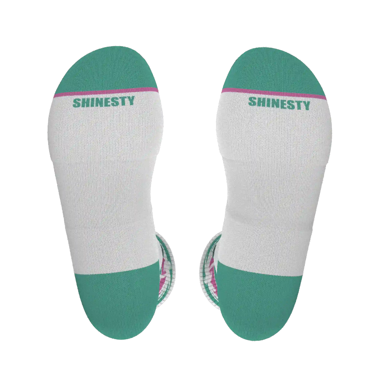 The Venice Beach | Palm Trees Heel Hammock™ Crew Socks