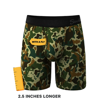 The Forni Camo | Camouflage Ball Hammock® Boxer - Long Leg