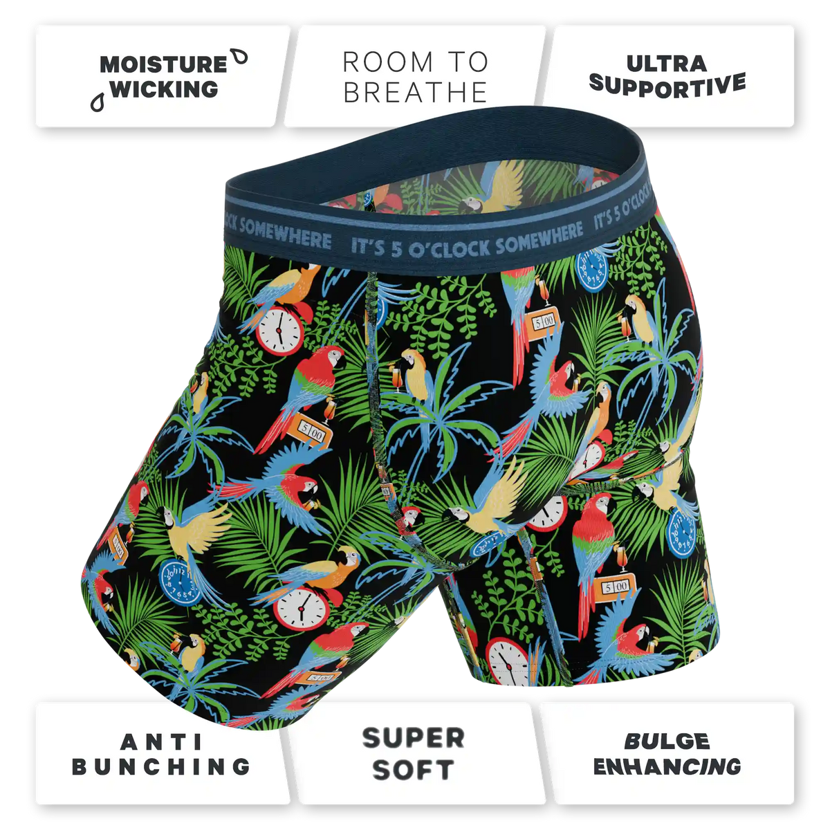The 5 O'Clock Somewhere | Margaritaville® Ball Hammock® Boxer - Long Leg
