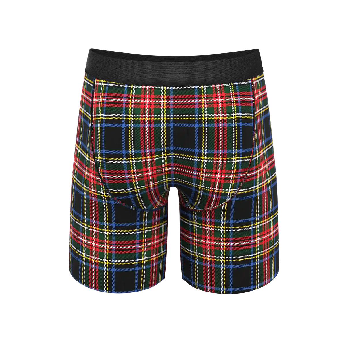 The Cappuccino | Holiday Tartan Plaid Ball Hammock® Boxer - Long Leg