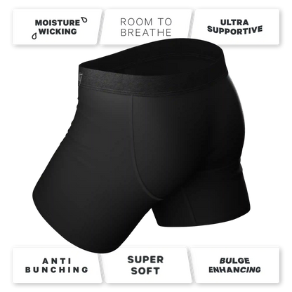 The 009 | Black Tuxedo Ball Hammock® Pouch Underwear