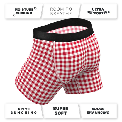The Hot Diggity | Corn Dog Ball Hammock® Pouch Underwear With Fly