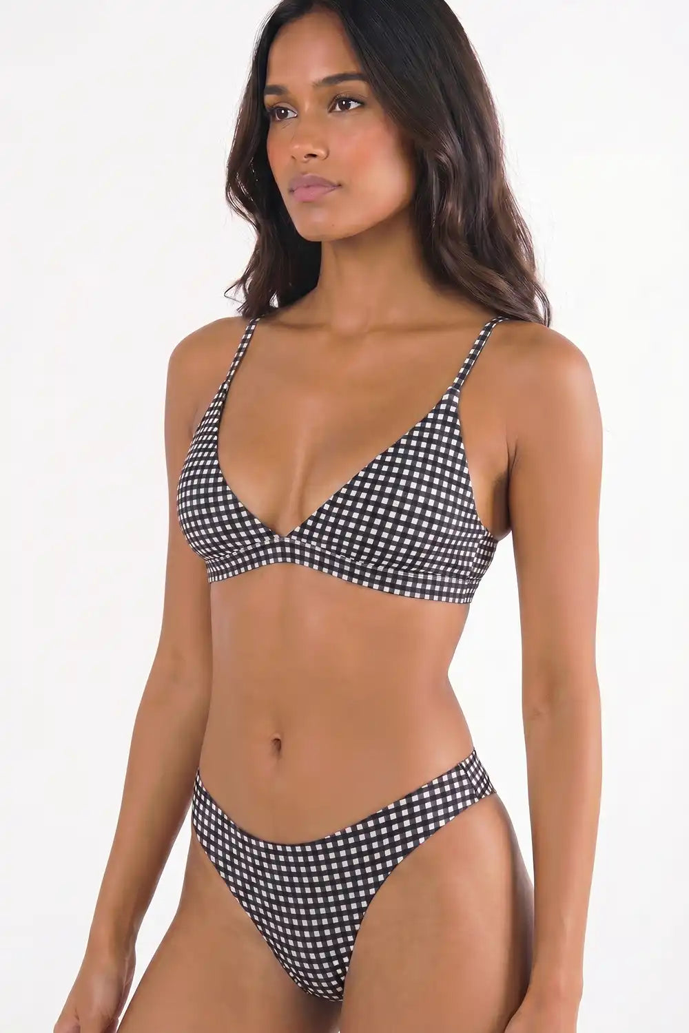 The Blackberry Bramble | Window Pane Seamless Thong