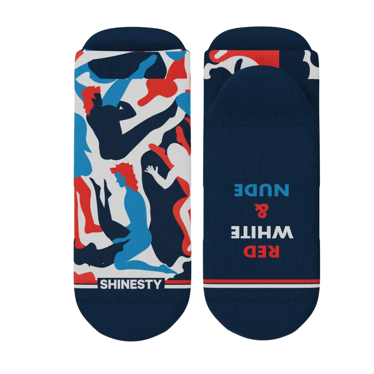 The Grand Finale | USA Camouflage Heel Hammock™ Ankle Socks