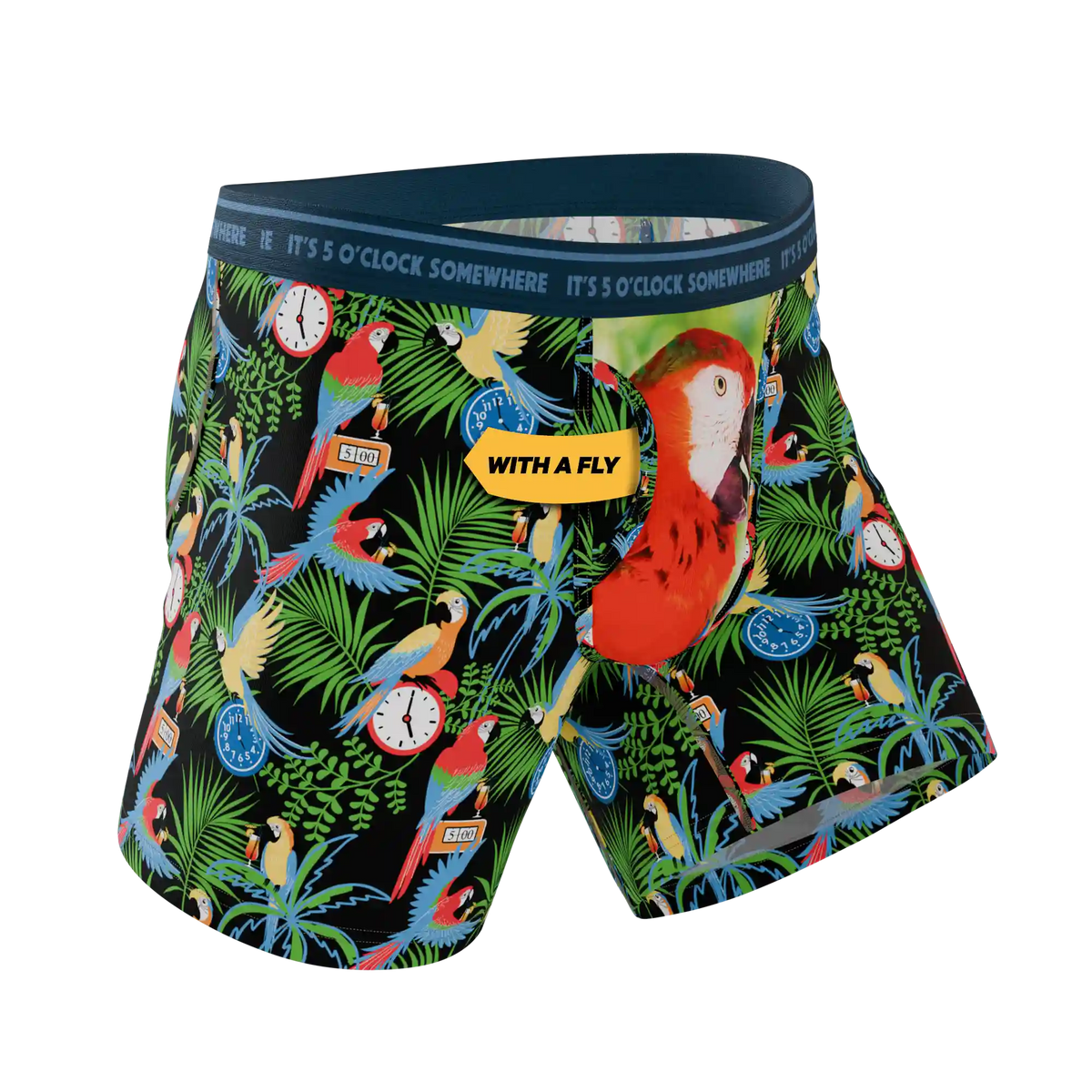The 5 O'Clock Somewhere | Margaritaville® Ball Hammock® Pouch Underwear With Fly