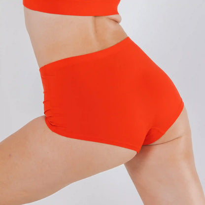 The Maraschino | Flame Scarlet Red Modal Boyshort Underwear