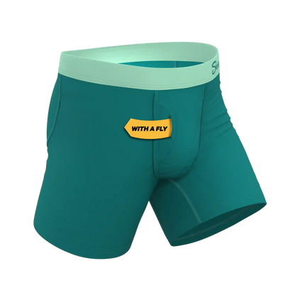 The Maldives | Teal Ball Hammock® Pouch Underwear With Fly