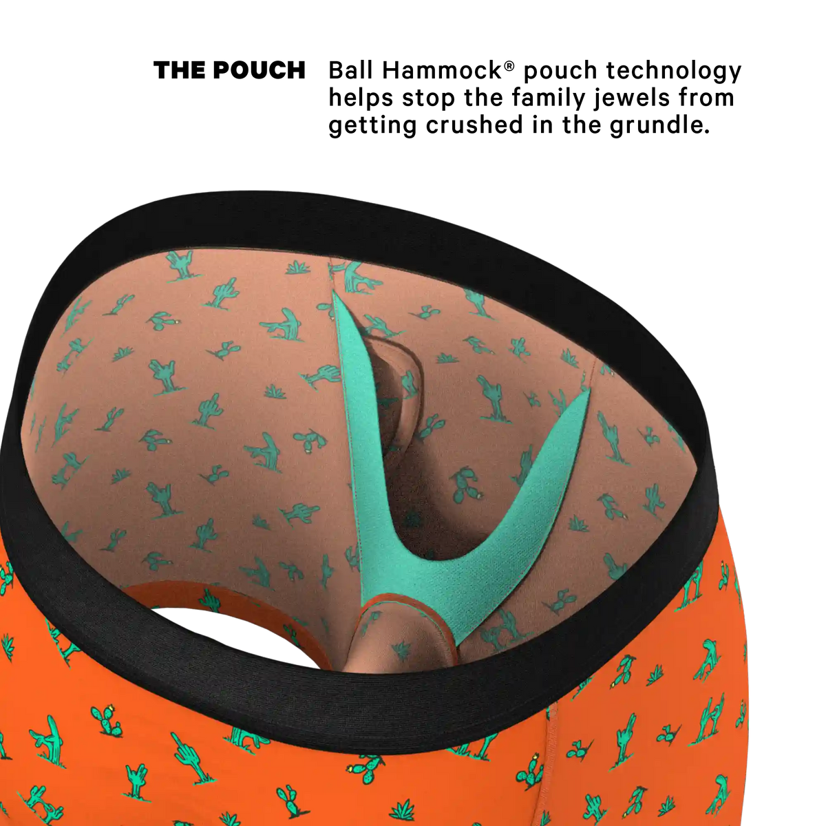 The Hokey Pokey | Cactus Ball Hammock® Pouch Underwear With Fly