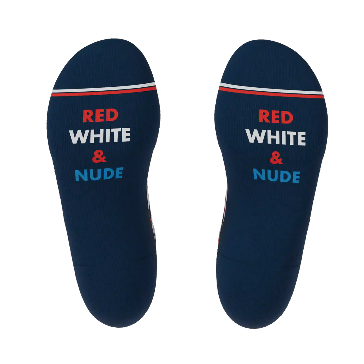 The Grand Finale | USA Camouflage Heel Hammock™ Ankle Socks