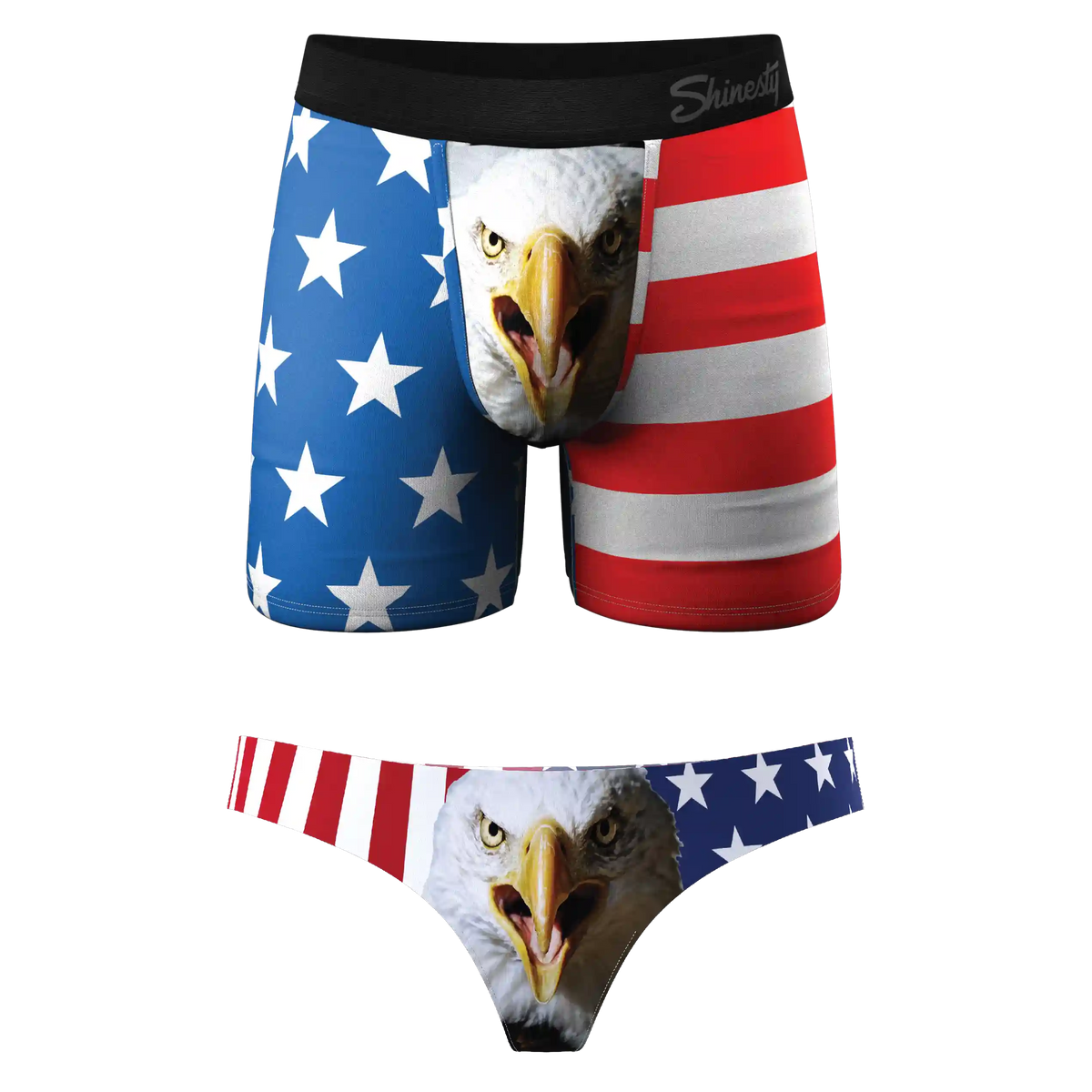 The Patriotic Pair | American Ball Hammock® and Thong Pack