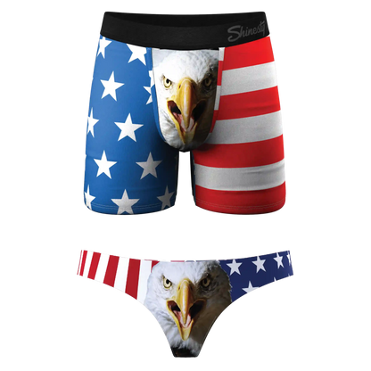 The Patriotic Pair | American Ball Hammock® and Thong Pack