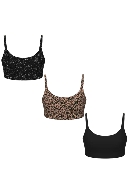The Basics | Women's Boob Hammock™ Bralette 3 Pack
