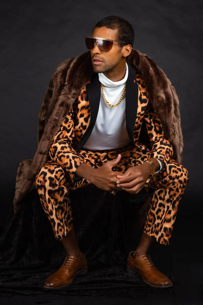 The Fastest Finishers | Leopard Print Suit