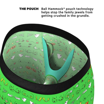 The Haunted Honkers | Halloween Bust Ball Hammock® Boxer - Long Leg