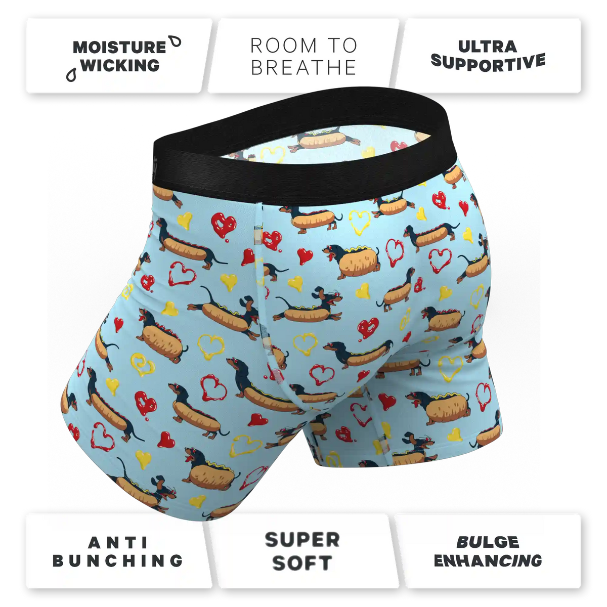 The Lovely Wiener | Wiener Dogs Ball Hammock® Pouch Underwear