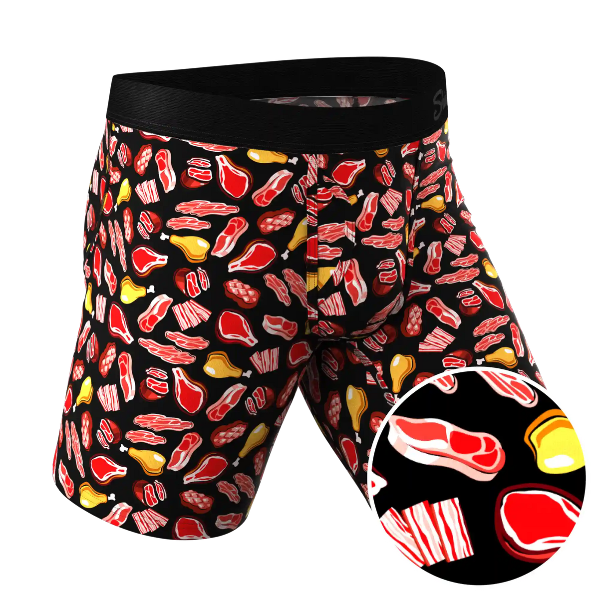The Juicy Loins | Meat Ball Hammock® Boxer - Long Leg