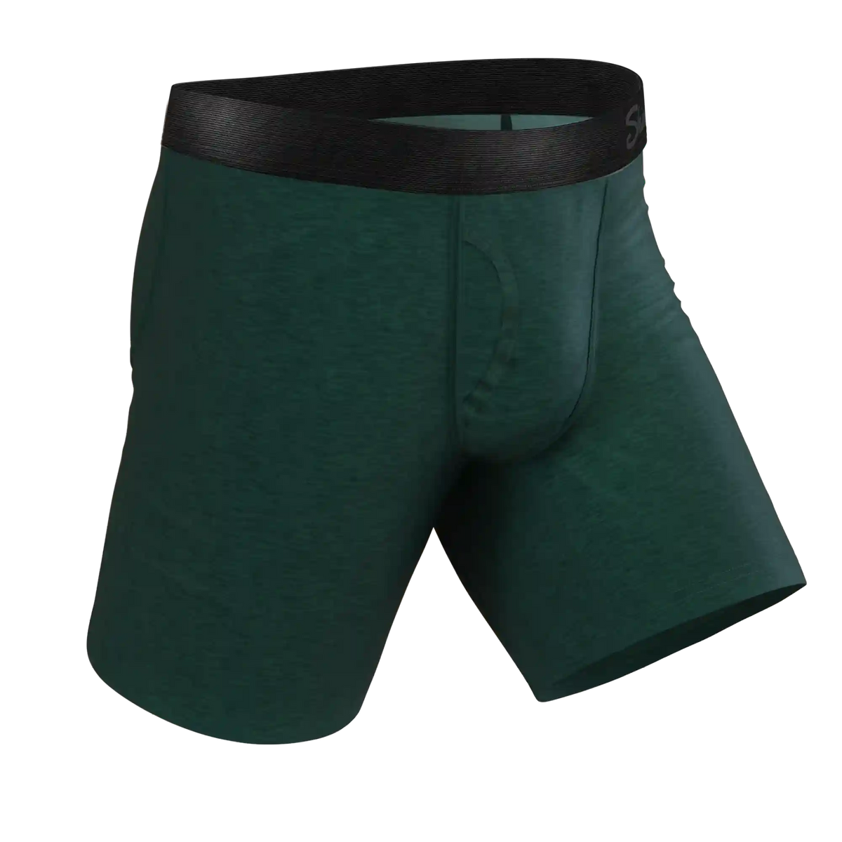 The Tree Falls | Forest Green Ball Hammock® Boxer - Long Leg