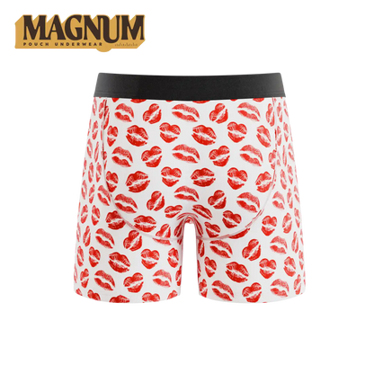 The Pucker Up | Lipstick Kiss Ball Hammock® Magnum Big Pouch Underwear