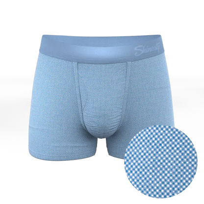 The Chambray All Day | Blue Chambray Ball Hammock® Pouch Trunks Underwear