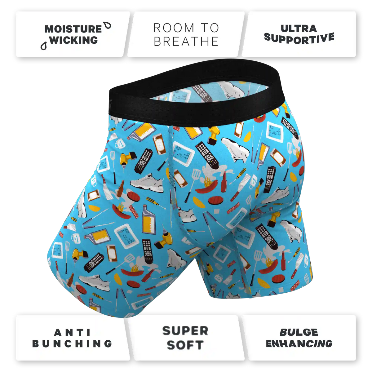 The Father Figures | Dad Gear Ball Hammock® Boxer - Long Leg