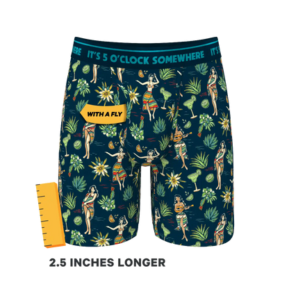 The Lost Shaker of Salt | Shinesty x Margaritaville® Ball Hammock® Boxer - Long Leg
