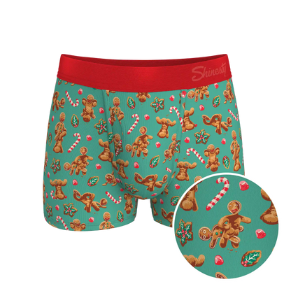 The Ginger Rail | Gingerbread Ball Hammock® Pouch Trunks Underwear