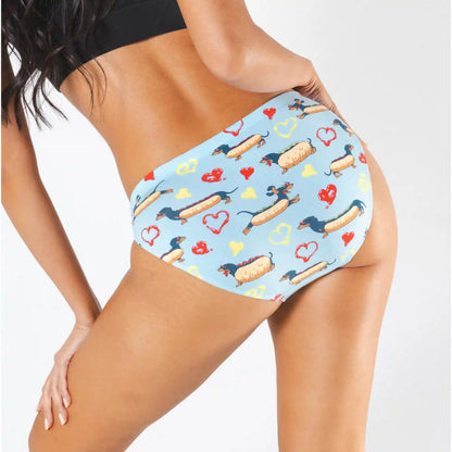 The Lovely Wiener | Wiener Dogs Modal Bikini Underwear