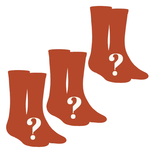 The Mystery Bundle | Heel Hammock™ Crew Socks 3 Pack