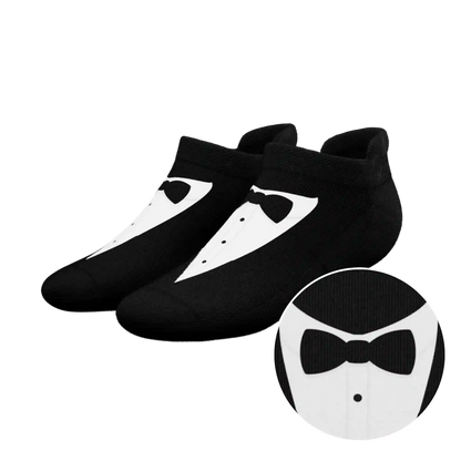The 009 | Tuxedo Heel Hammock™ Ankle Socks