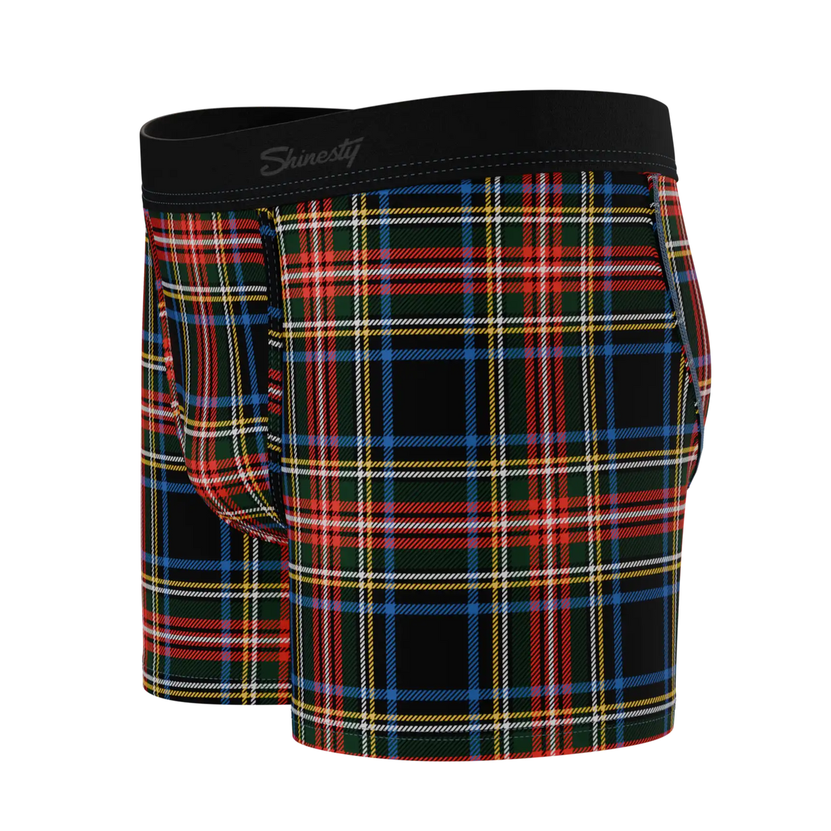 The Cappuccino | Holiday Tartan Plaid Youth Boxer Briefs