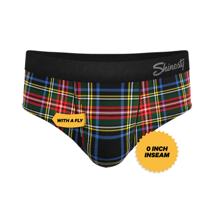 The Cappuccino | Holiday Tartan Plaid Ball Hammock® Pouch Underwear Briefs