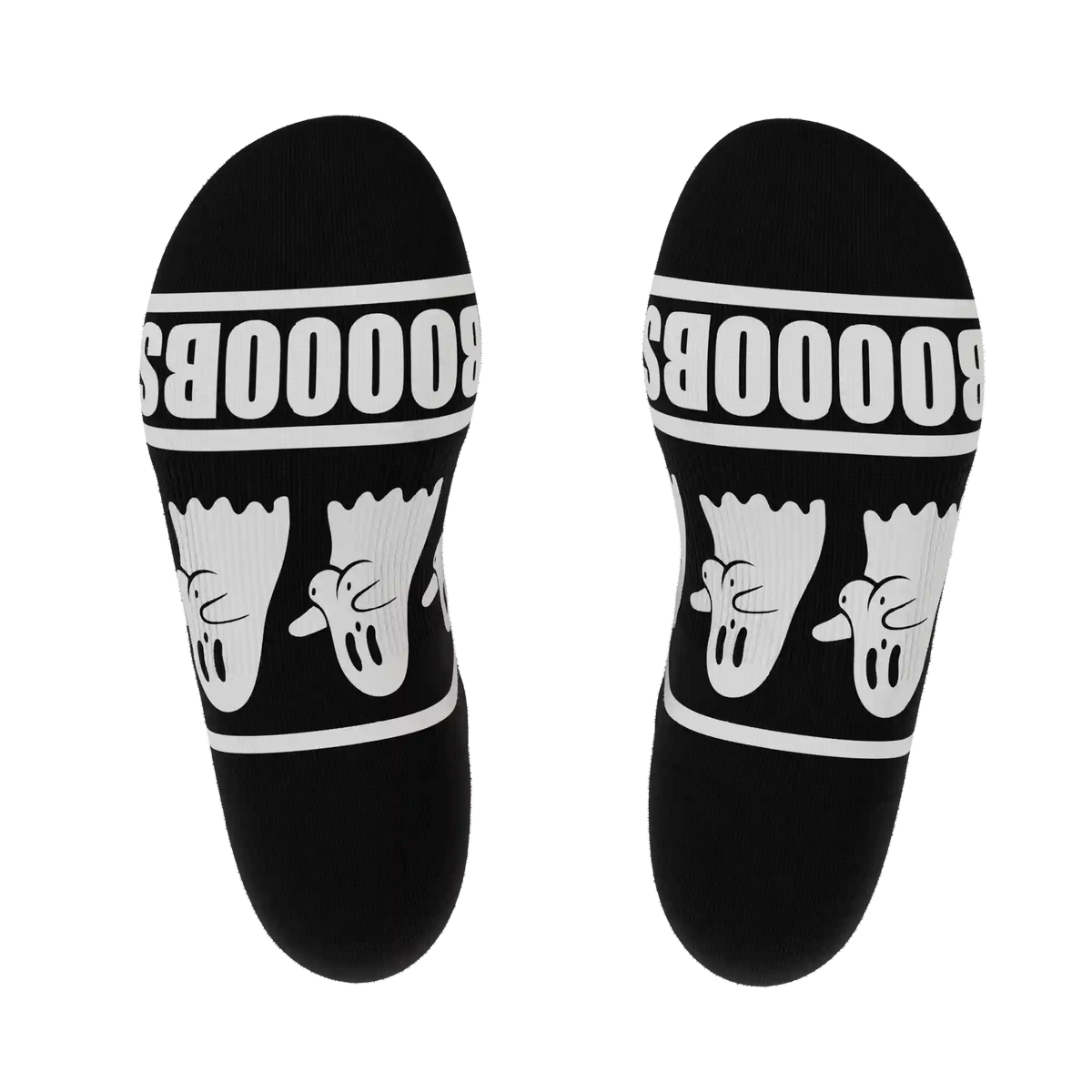 The Ghoul Next Door | Busty Ghost Heel Hammock™ Ankle Socks