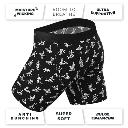 The All Time Favourite | Long Leg Ball Hammock® Pouch Underwear With Fly 5 Pack