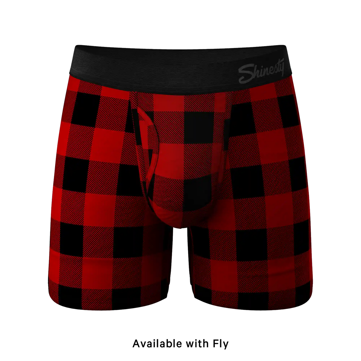 The Red & Black Lumberjack | Buffalo Check Ball Hammock® Pouch Underwear